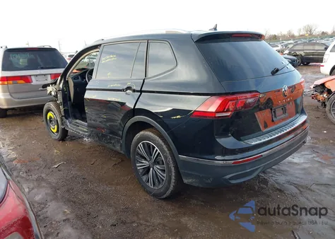 2024 Volkswagen Tiguan 2.0T Wolfsburg Edition z USA, uszkodzony, nr VIN 3VVAB7AX5RM223018